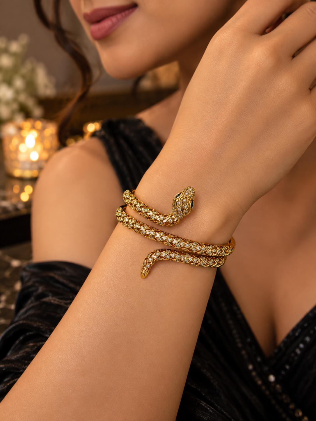 Golden Fangline Bracelet