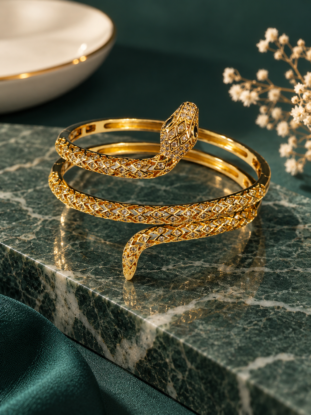 Golden Fangline Bracelet