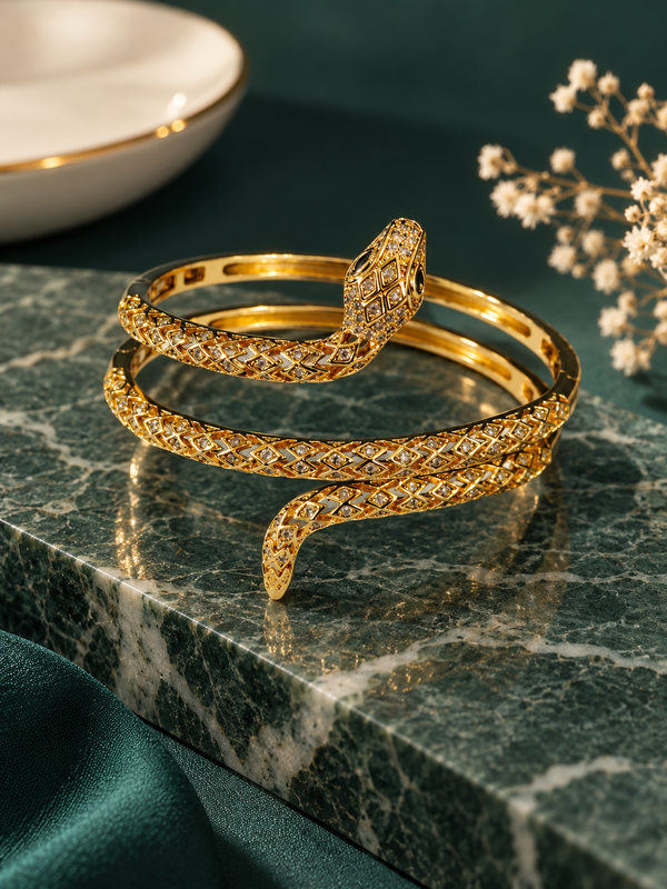 Golden Fangline Bracelet