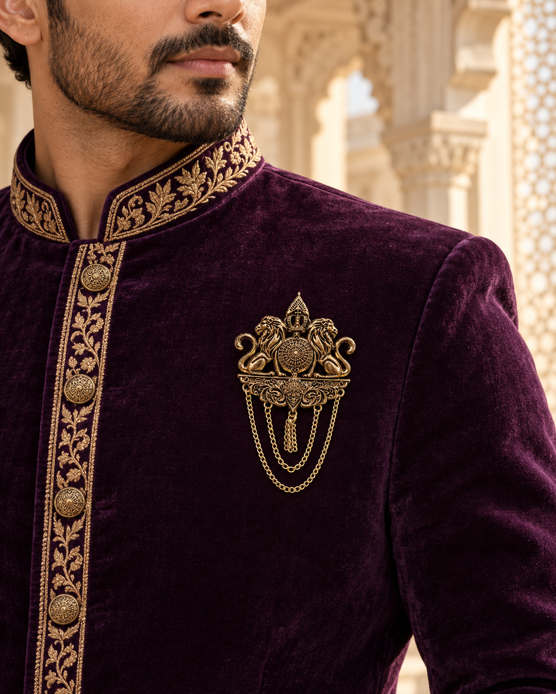 Regal Lioncrest Brooch