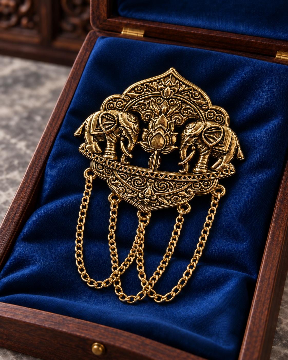 Imperial Emblem Brooch