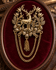 Monarch Grove Brooch