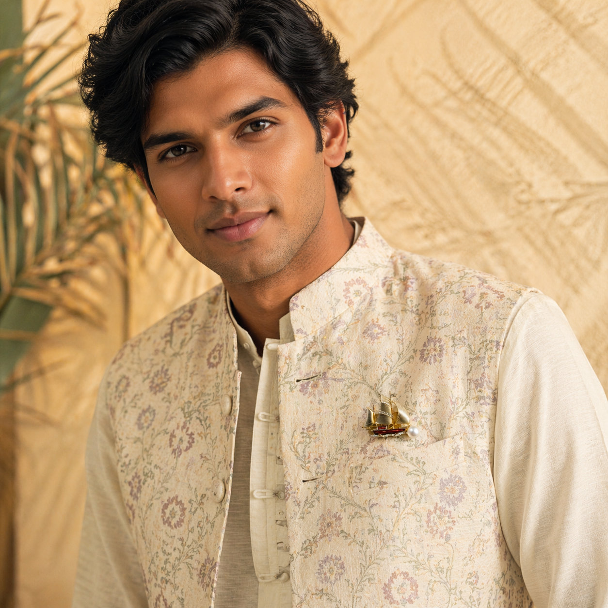 Sailboat Pearl Brooch