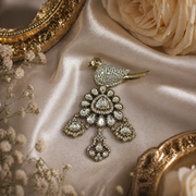 Crystal Bird Royal Brooch