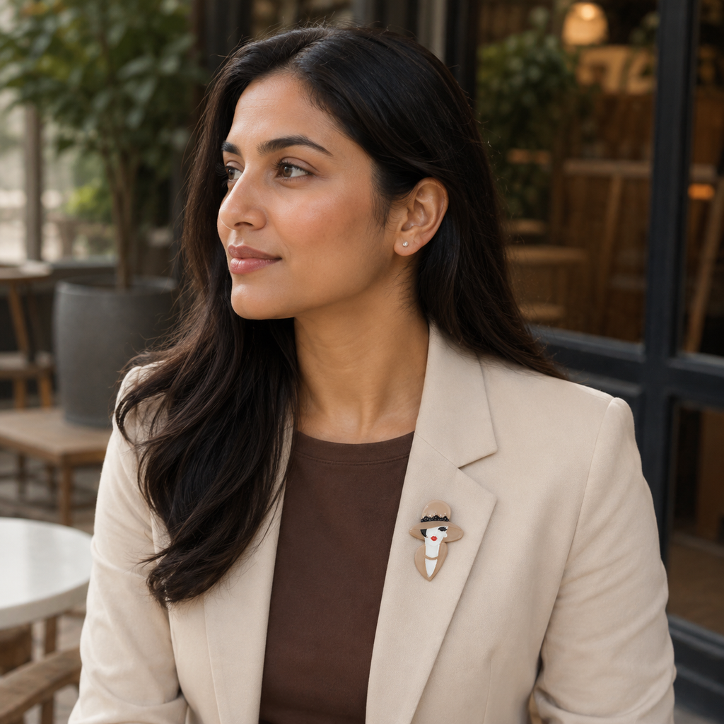 Classic Diva Brooch