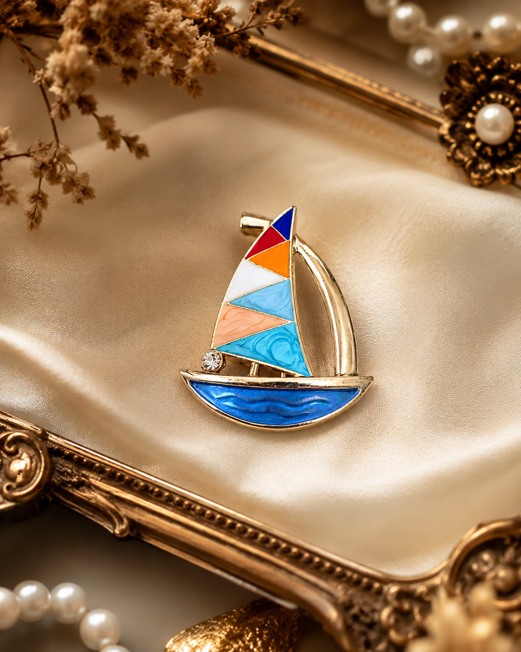 Ocean Wanderer Brooch