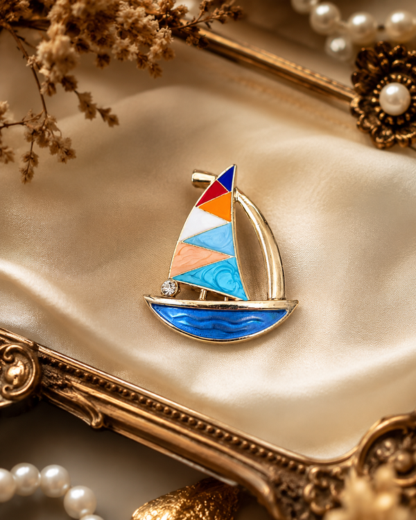 Ocean Wanderer Brooch