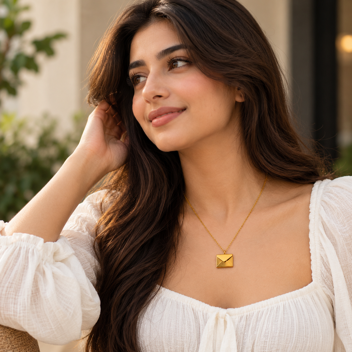 Envelope Necklace