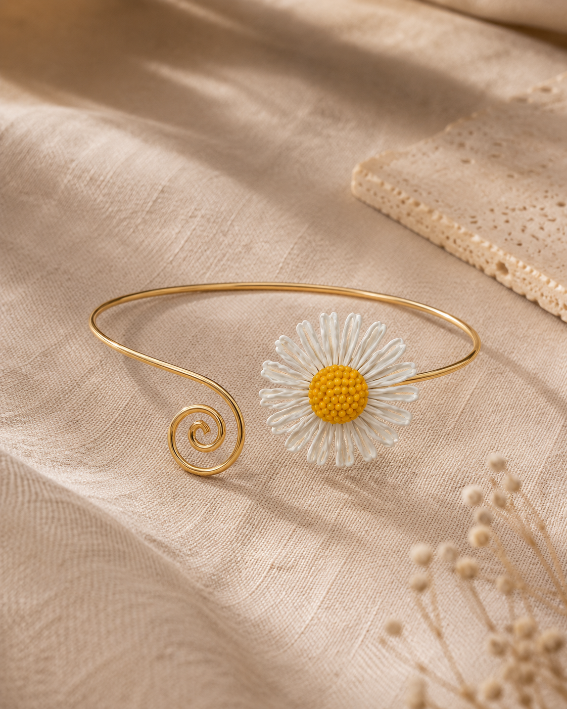 Golden Daisy Armlet