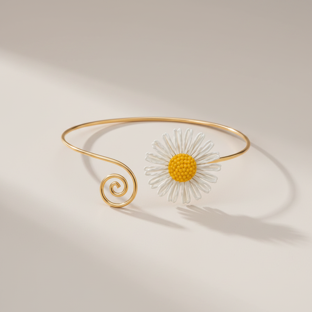 Golden Daisy Armlet