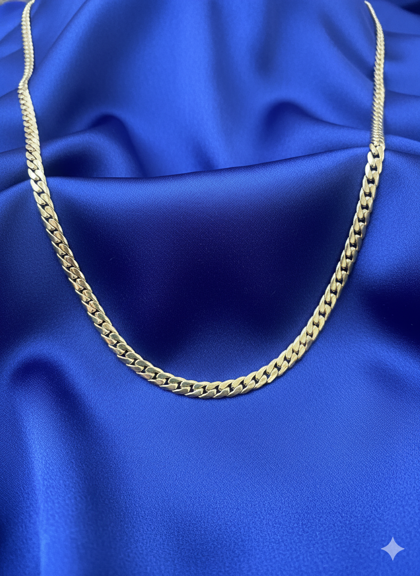 Men's Gold Cuban Chain Necklace