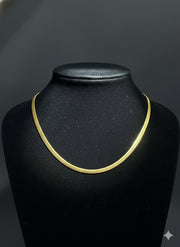 Men's Sleek Gold Chain Necklace