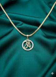 Men's Sterling Silver Pendant - Elegant Chain Necklace