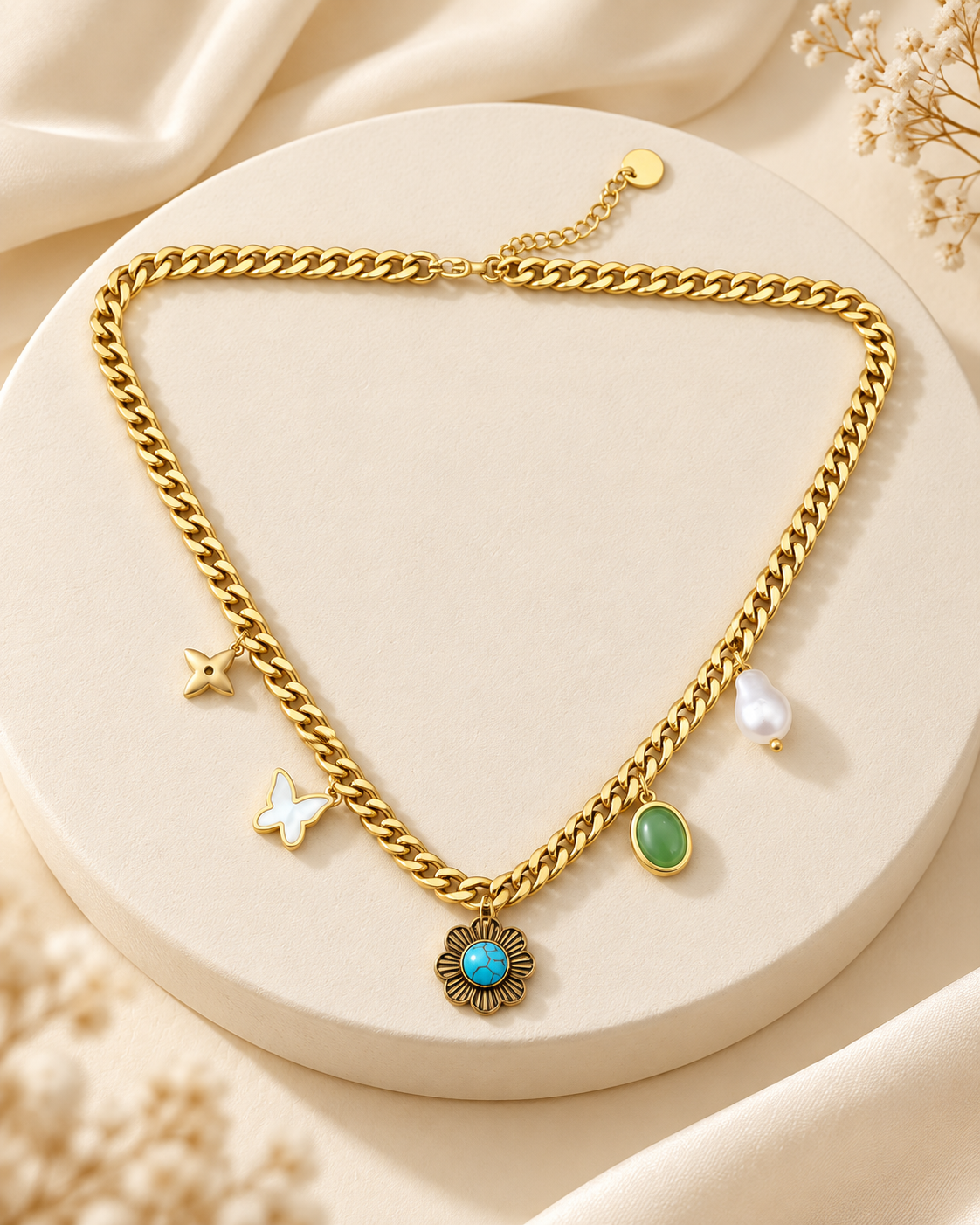 Little Treasures Necklace in Metal