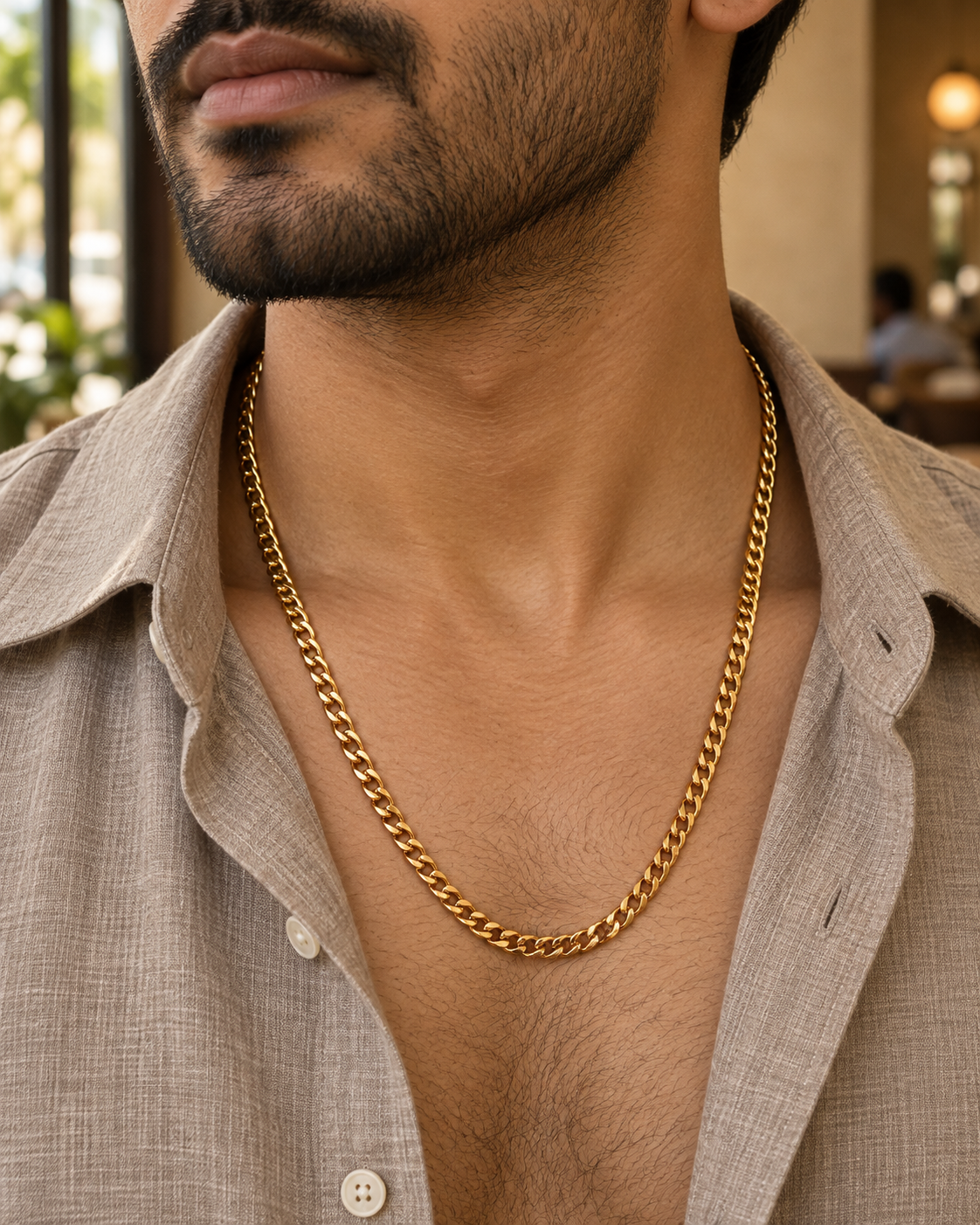 Golden Cuban Chain