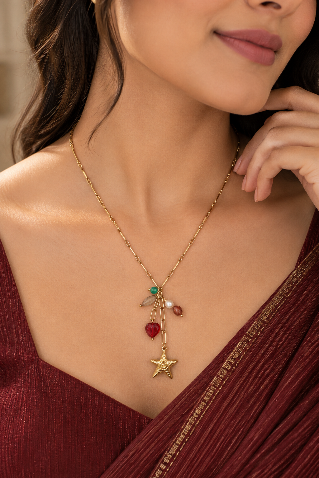 Starry Charm Necklace