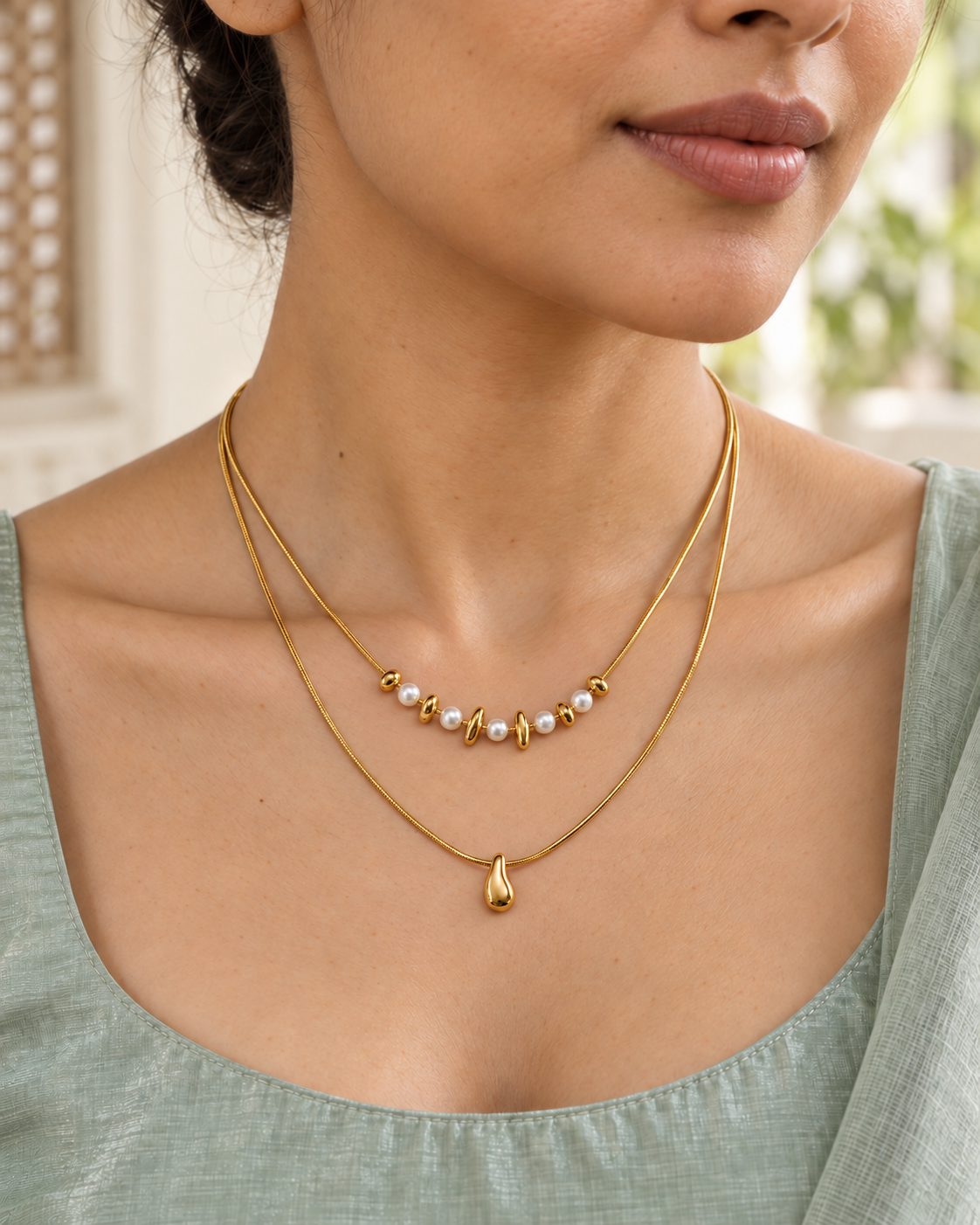 Duo Melody Necklace