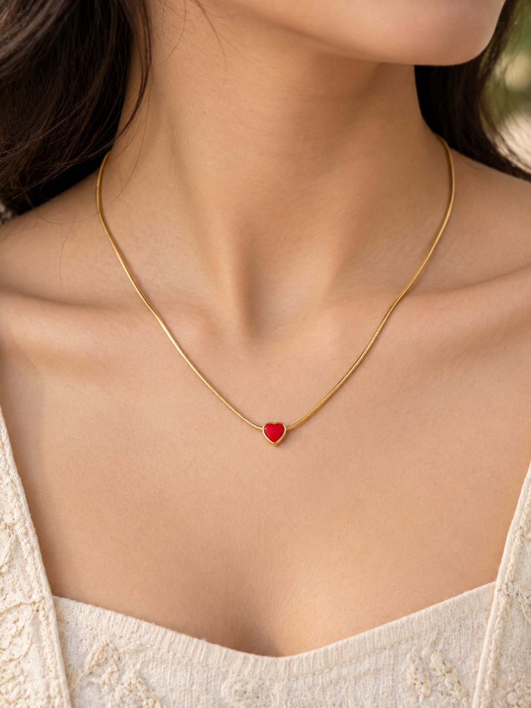 Cherie Crimson Necklace