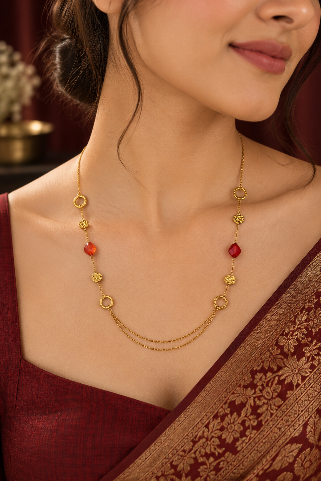 Ember Coin Necklace