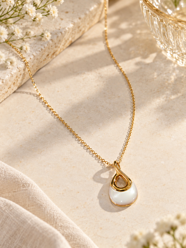 Opaline Drop Necklace