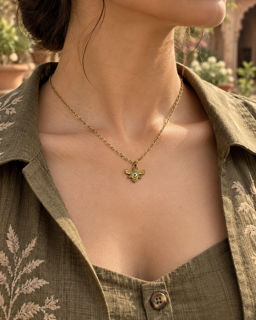 Hive Eye Necklace