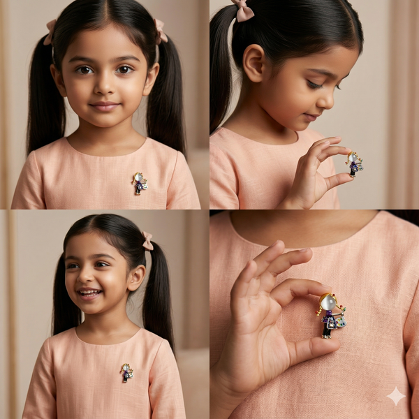 Little Artist Kids Brooch