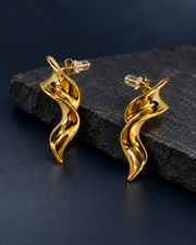 Twisted Flame Earrings