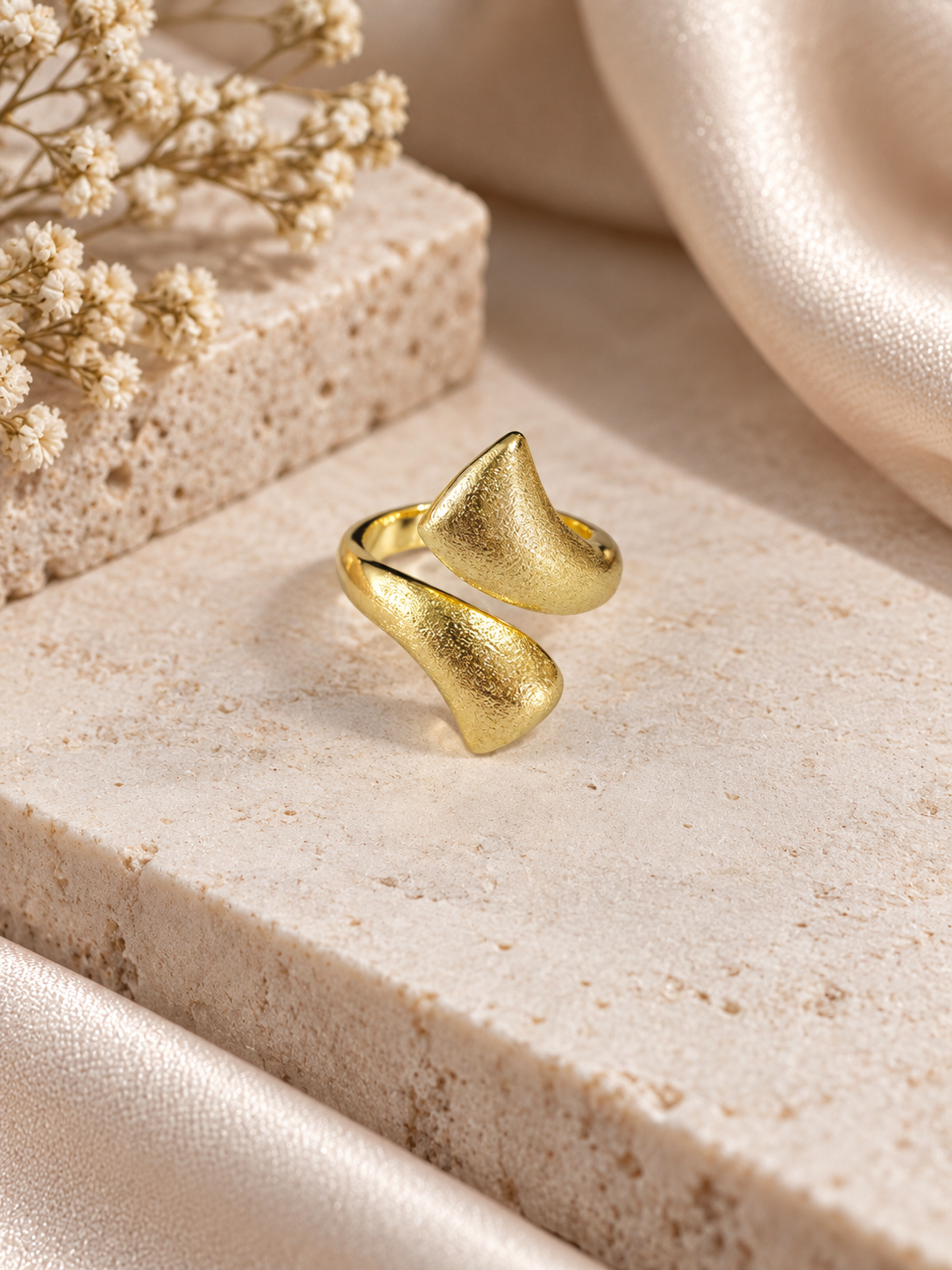 Golden Flare Ring