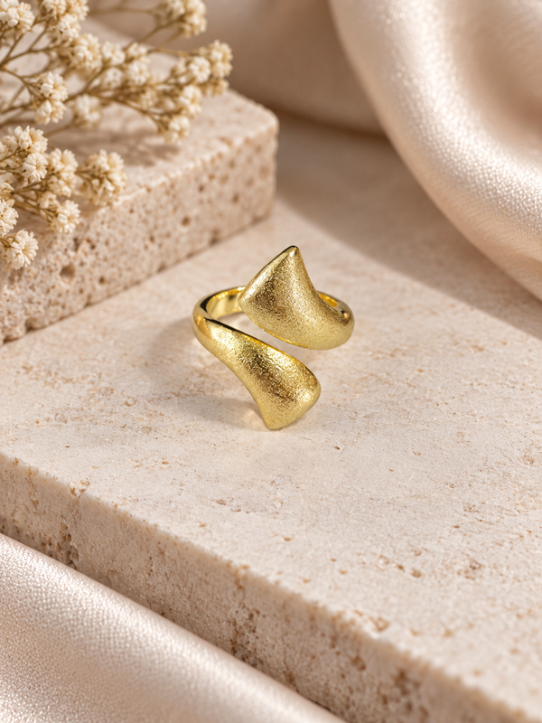 Golden Flare Ring