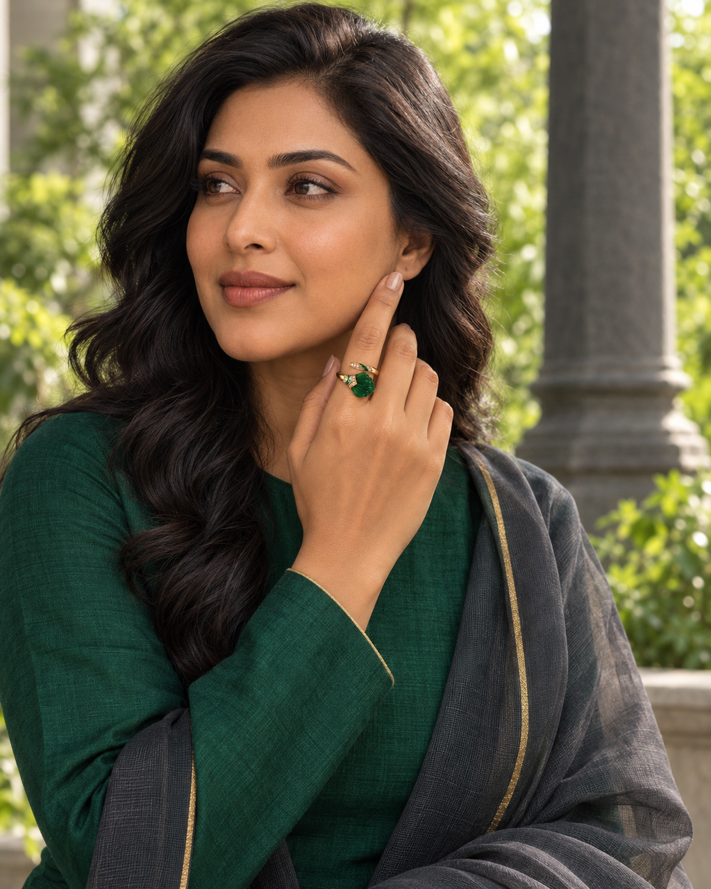 Milano Emerald Ring