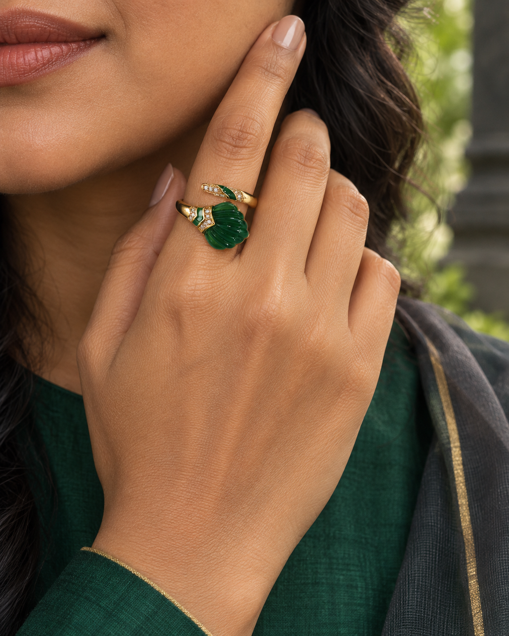 Milano Emerald Ring