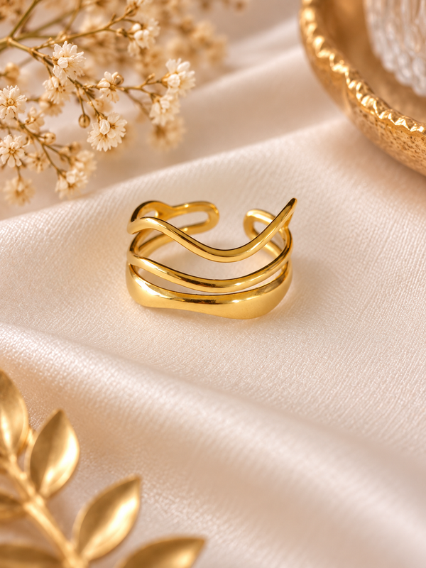 Wave Wrap Ring
