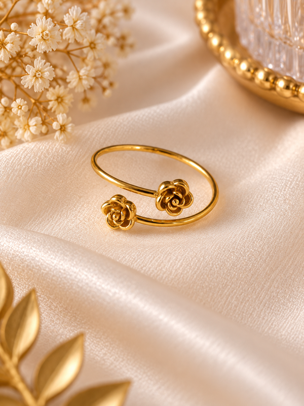 Rose Twirl Ring