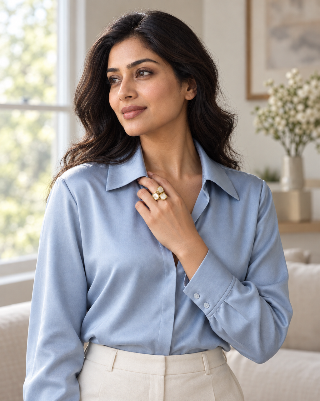 Elise Pearl Ring