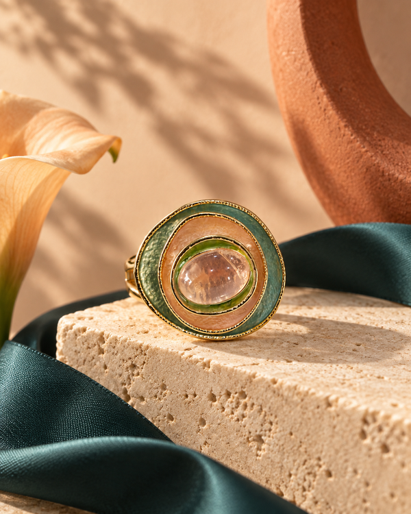 Solene Circle Ring