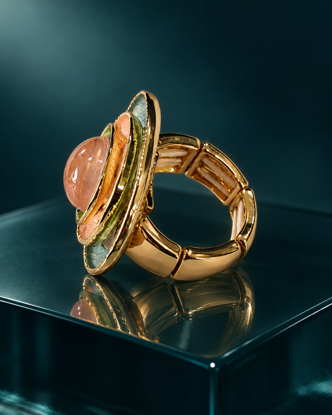 Solene Circle Ring