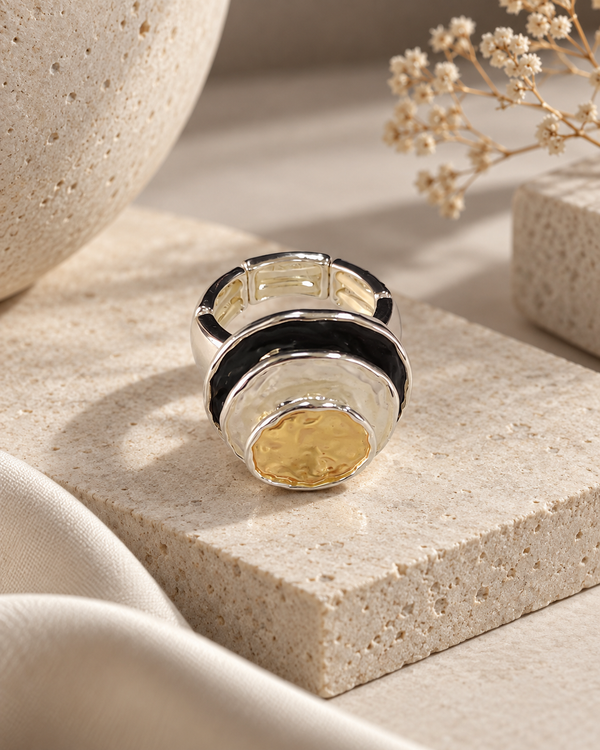 Aster Circle Ring