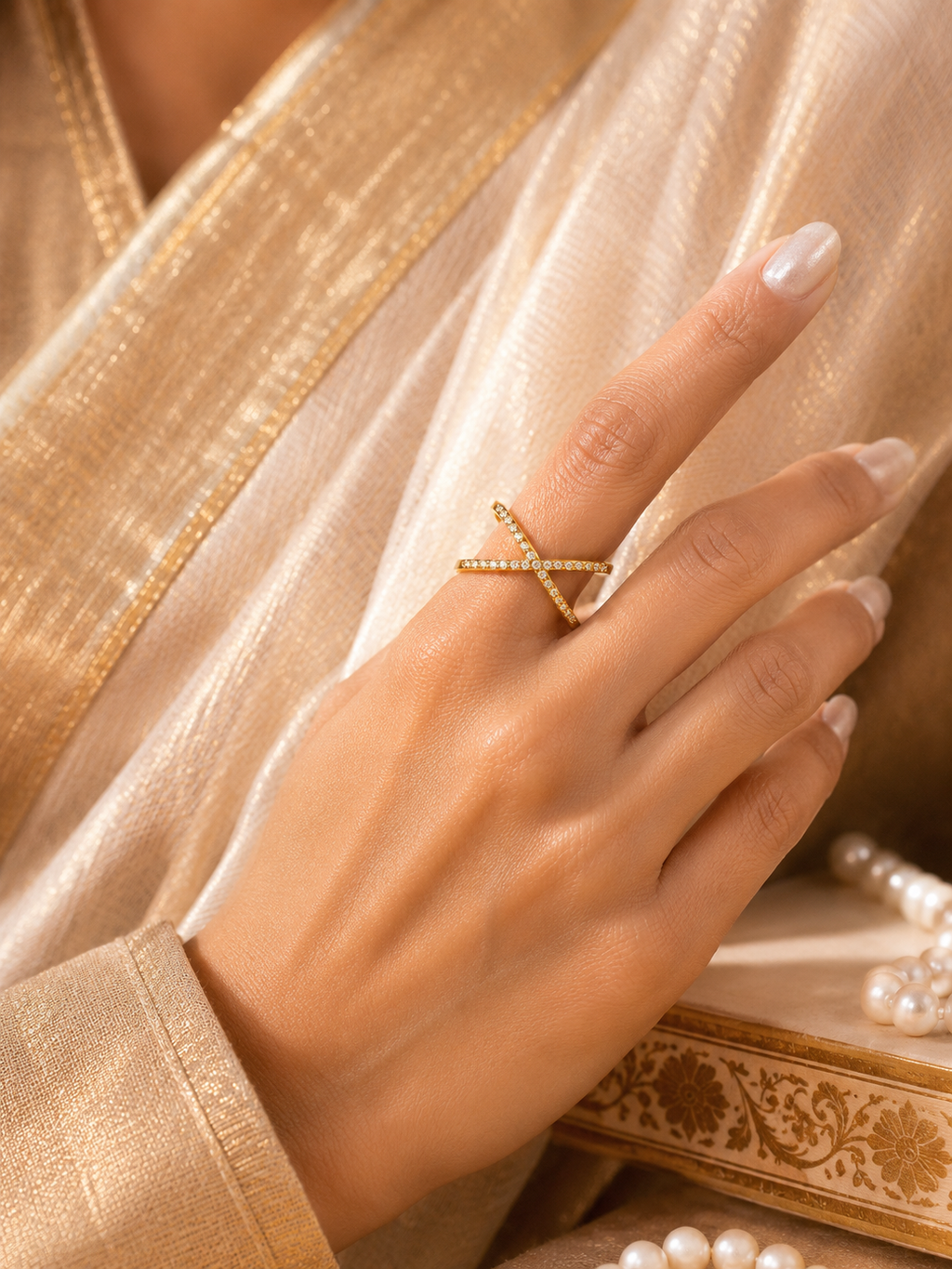 Infinity Cross Ring