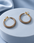 Cocoa Curve Earrings