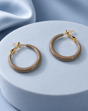 Cocoa Curve Earrings