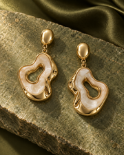 Liquid Border Earrings