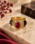 Ruby Emblem Ring