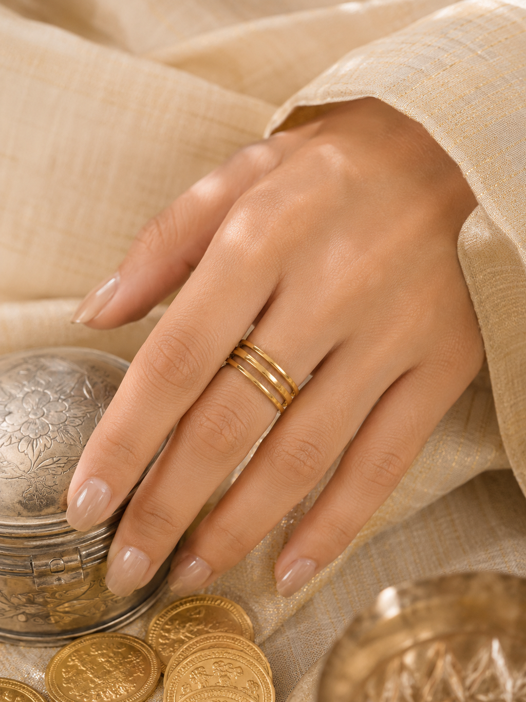 Trinity Curve Ring