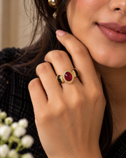Ruby Emblem Ring