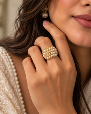 Ivory Caviar Ring