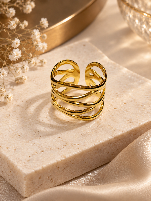 Helix Band Ring