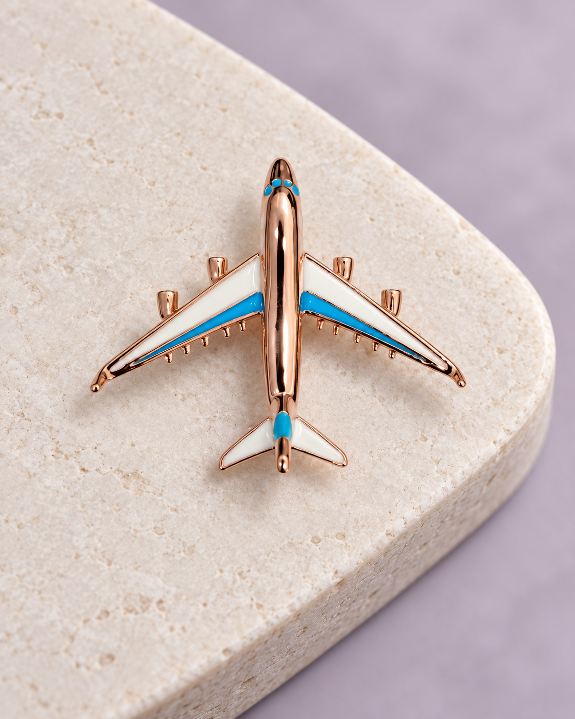 Skyline Jet Brooch