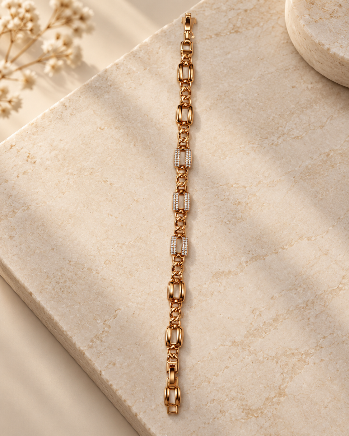 Rose Frame Bracelet