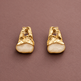 Soft Stone Necklace Set in Metal - Product View