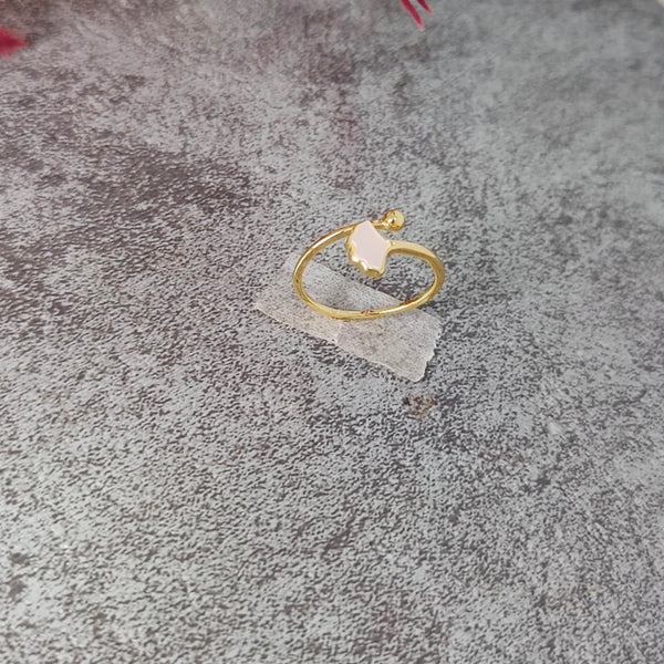 Seashell Pearl Ring